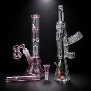 Premium Bongs in Groß: Zwei Varianten